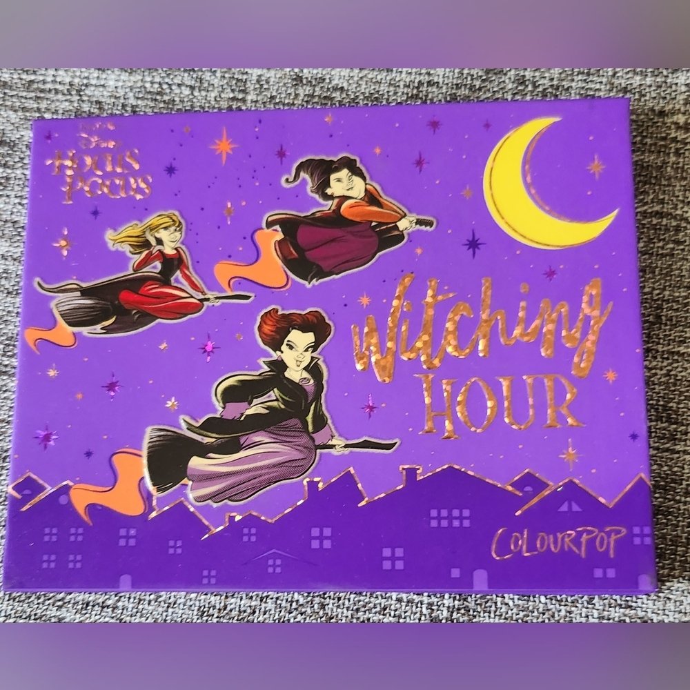Disney Hocus Pocus Colour Pop pressed powder eyeshadow palette